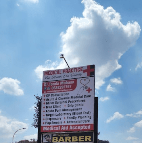 Medical services signage